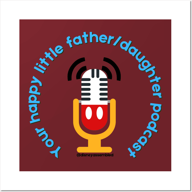 DA Podcast Logo Wall Art by Disney Assembled